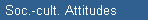 Soc.-cult. Attitudes