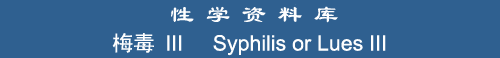 Syphilis III